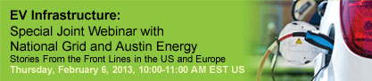 EV Infrastructure:
Special Joint Webinar with National Grid and Austin Energy